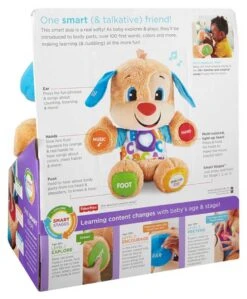 Fisher Price Fisher-Price Leerplezier Eerste Woorden Puppy 10 Fisher Price Fisher-Price Leerplezier Eerste Woorden Puppy -Knuffel Poppen Paradijs 1743597 002