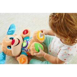 Fisher Price Fisher-Price Leerplezier Eerste Woorden Puppy 11 Fisher Price Fisher-Price Leerplezier Eerste Woorden Puppy -Knuffel Poppen Paradijs 1743597 004