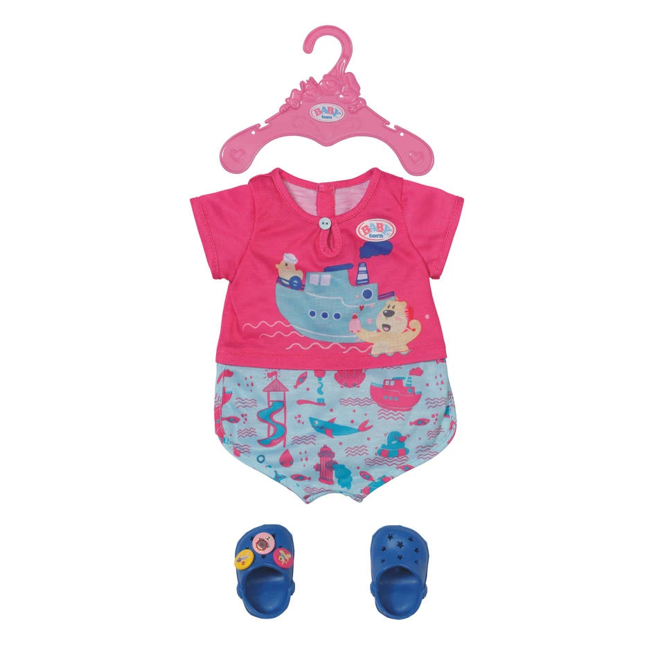 BABY Born Bad Pyjama Met Schoenen Poppenkledingset 3 BABY Born Bad Pyjama Met Schoenen Poppenkledingset