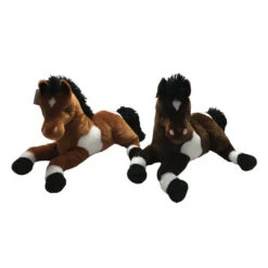 No Brand Liggende Knuffel Paard - 45 Cm