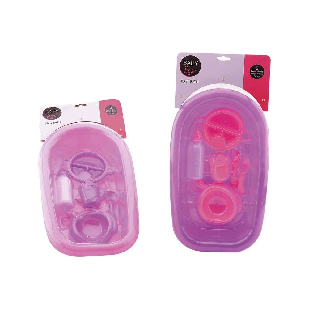 Johntoy Baby Rose Babybad Met Accessoires 3 Johntoy Baby Rose Babybad Met Accessoires