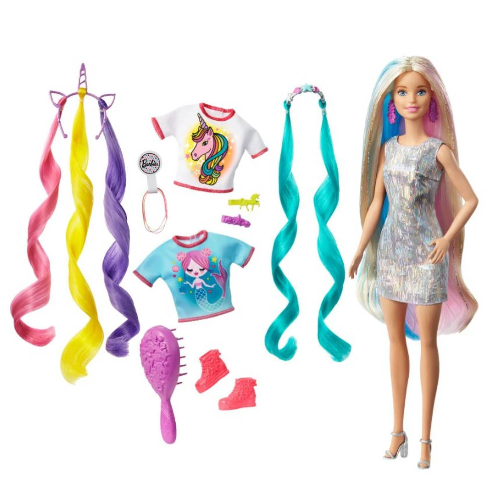 Barbie Fantasiehaar Pop 3 Barbie Fantasiehaar Pop