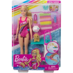 Barbie Dreamhouse Adventures Barbie Zwem- En Duikpop -Knuffel Poppen Paradijs 1982695 51e89814