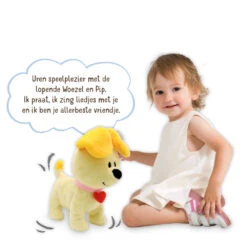 Woezel & Pip Lopend En Pratend Pip -Knuffel Poppen Paradijs 1984408 82213c5d