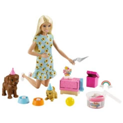 Barbie Puppy Feestje - Blond