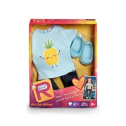 Poppenkleding Ananas T-shirt En Jeans -Knuffel Poppen Paradijs 1987018 b774d8e1