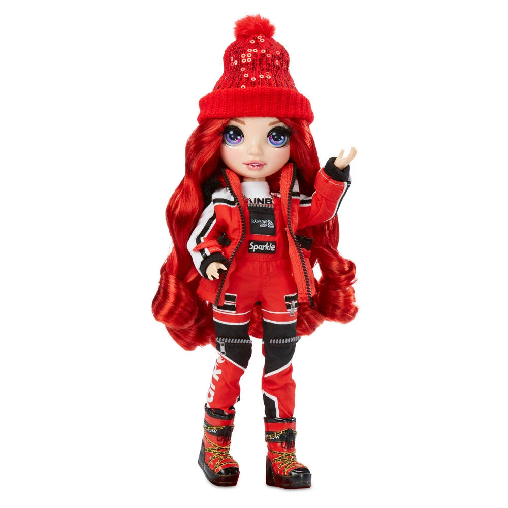 Rainbow High Wintersportvakantie Modepop Ruby Anderson 4 Rainbow High Wintersportvakantie Modepop Ruby Anderson - Afbeelding 2