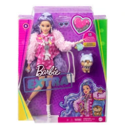Barbie Extra Pop Met Lila Haar -Knuffel Poppen Paradijs 1988433 6b033aaa