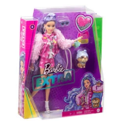 Barbie Extra Pop Met Lila Haar -Knuffel Poppen Paradijs 1988433 c33700d2