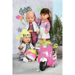 BABY Born City Glam Scooter Met Afstandsbediening -Knuffel Poppen Paradijs 1988520 77f1d48d