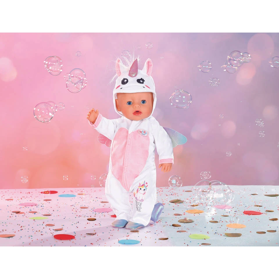 BABY Born Unicorn Onesie Poppenromper 4 BABY Born Unicorn Onesie Poppenromper - Afbeelding 2