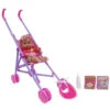 No Brand Pop Met Buggy - 30 Cm -Knuffel Poppen Paradijs 1992005 12280a46