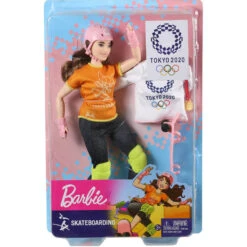 Barbie Skateboarder Pop -Knuffel Poppen Paradijs 1992020 a3cabb19