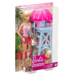 Barbie Strandwacht Speelset -Knuffel Poppen Paradijs 1992024 1bd85513