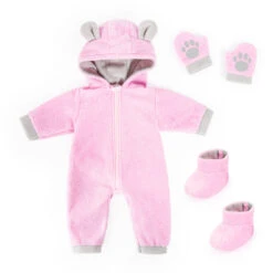 No Brand Deluxe Poppen Onesie Teddy