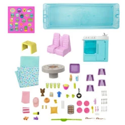 Barbie Droomcamper Met Zwembad En Accessoires 13 Barbie Droomcamper Met Zwembad En Accessoires -Knuffel Poppen Paradijs 1992787 85b9c1ab