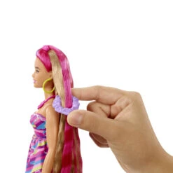 Barbie Totally Hair Pop Bloemetjes -Knuffel Poppen Paradijs 1993076 934f773e