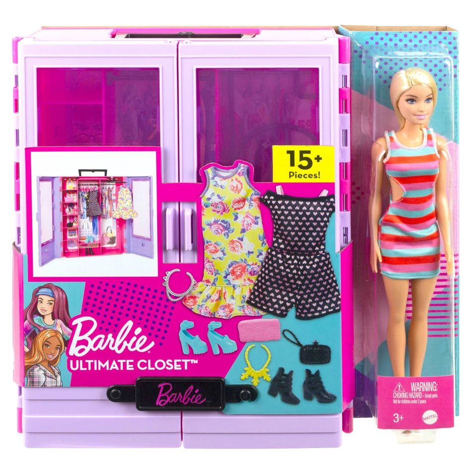 Barbie Super Kledingkast Speelset Met Pop 5 Barbie Super Kledingkast Speelset Met Pop - Afbeelding 3
