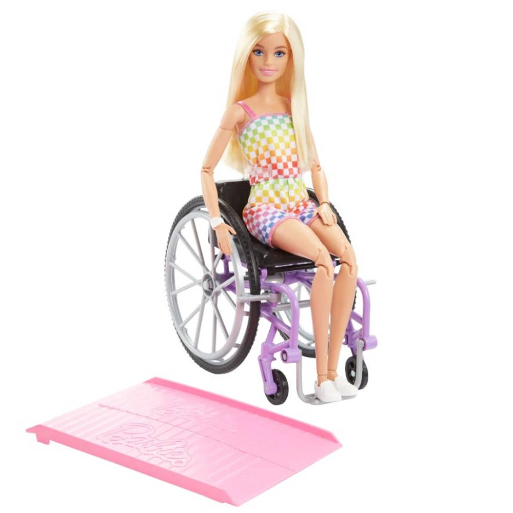 Barbie Pop Met Rolstoel 4 Barbie Pop Met Rolstoel - Afbeelding 2