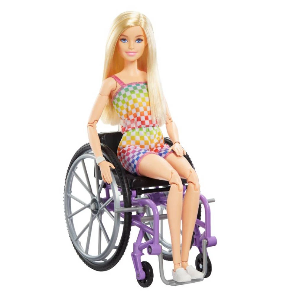 Barbie Pop Met Rolstoel 5 Barbie Pop Met Rolstoel - Afbeelding 3