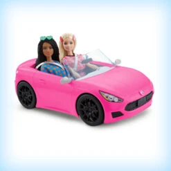 Barbie Cabriolet - Roze -Knuffel Poppen Paradijs 1994983 ee62effc