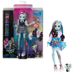 MATTEL Monster High Frankie Stein Pop Met Huisdier En Accessoires
