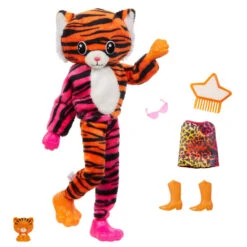 Barbie Cutie Reveal Jungle Tijger Pop -Knuffel Poppen Paradijs 1996140 9a2fd3fd