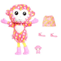 Barbie Cutie Reveal Chelsea Jungle Pop - Aap 11 Barbie Cutie Reveal Chelsea Jungle Pop - Aap -Knuffel Poppen Paradijs 1996145 db2b08af
