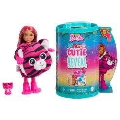 Barbie Cutie Reveal Jungle Tijger Pop Chelsea