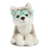 No Brand Studio Pets Wolfie Knuffelhond Met Bril - 23 Cm